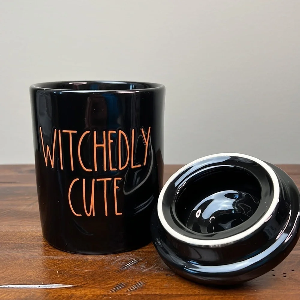 Last 1 - Rae Dunn “Wickedly Cute” Ceramic Jar - Picture 6 of 9